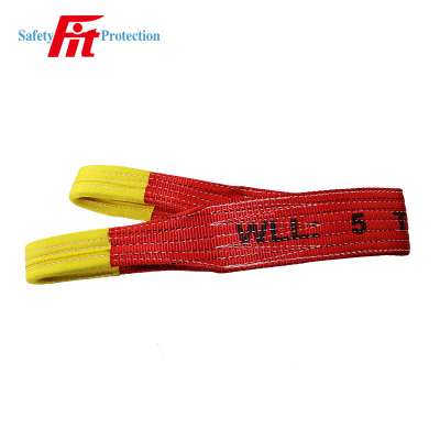 5T nylon lifting webbing sling belt factory price