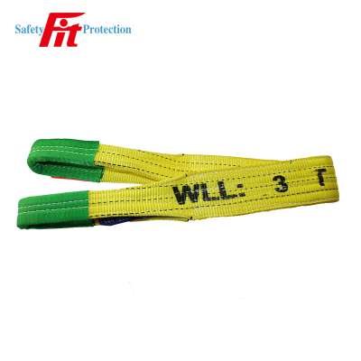 Nylon lifting sling belt 3T factory price