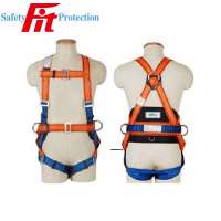 Fall arrest equipment adjustable safety harness